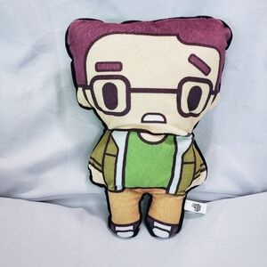 The Big Bang Theory Leonard Plush Stuffed Toy 12 Inch 2014 Pillow
